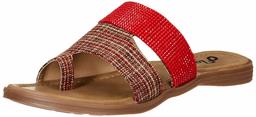 Flavia Women's Cherry Fashion Slippers- 4 UK (36 EU) (5 US) (FL119/CHY)