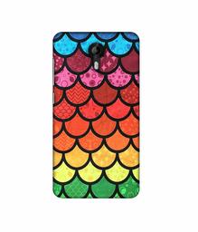 Amazon Brand - Solimo Designer Multicolor Pattern 3D Printed Hard Back Case Mobile Cover for Micromax Canvas Nitro 4G E455