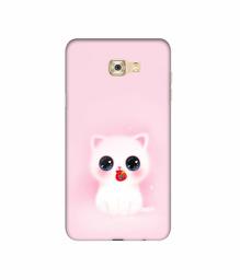 Amazon Brand - Solimo Designer Kitty 3D Printed Hard Back Case Mobile Cover for Samsung Galaxy C7 Pro