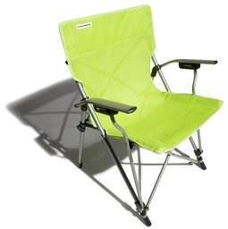 Strathwood Folding Garden Arm Chair with Carry Bag, Lime Fizz