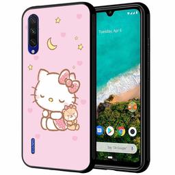 Amazon Brand - Solimo Designer Kitty Printed Hard Back Case Mobile Cover for Mi A3 (D1136)