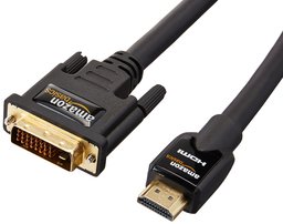 AmazonBasics HDMI to DVI Adapter Cable - 25 Feet (7.6 Meters)