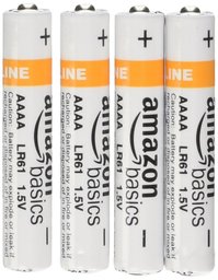 AmazonBasics Alkalibatterien, AAAA, 4 Stück