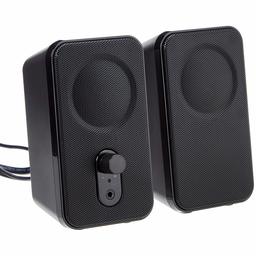 AmazonBasics Computer Speakers for Desktop or Laptop PC | AC-Powered (US Version) (Renewed)