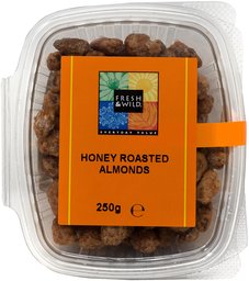 Whole Foods Market Honey Roasted Almonds, 250 g