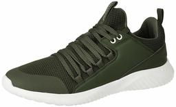 Amazon Brand - Symactive Men's Olive Running Shoes-10 UK (SYM-ET-006A)