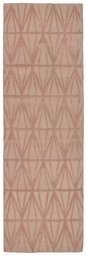 Amazon Brand – Rivet Sunset Textured Geo Pattern Wool Runner Rug, 2'6