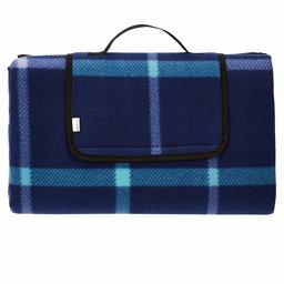 AmazonBasics Picnic Blanket with waterproof backing, 200 x 200 cm