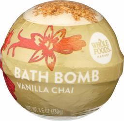 Whole Foods Market Bath Bomb Vanilla Chai, 4.59 oz