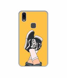 Amazon Brand - Solimo Designer Boy Shoes Pattern UV Printed Soft Back Case Mobile Cover for Vivo V9