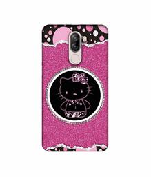 Amazon Brand - Solimo Designer Kitty with Glitter UV Printed Soft Back Case Mobile Cover for iVooMi i1