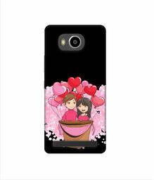 Amazon Brand - Solimo Designer Boy and Girl 3D Printed Hard Back Case Mobile Cover for Lenovo A7700