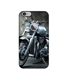 Amazon Brand - Solimo Designer Motorcycle UV Printed Soft Back Case Mobile Cover for Apple iPhone 6 Plus / 6S Plus (Logo Cut)