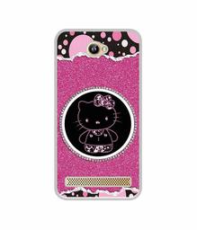 Amazon Brand - Solimo Designer Kitty with Glitter UV Printed Soft Back Case Mobile Cover for 10.or D2