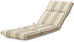 Strathwood Basics Hardwood Chaise Lounge Sunbrella Cushion, Scavo Willow