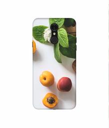 Amazon Brand - Solimo Designer Peal Fruit 3D Printed Hard Back Case Mobile Cover for LG Q7