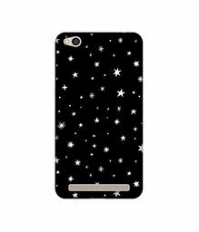 Amazon Brand - Solimo Designer Sperking Stars UV Printed Soft Back Case Mobile Cover for Mi Redmi 5A