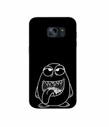 Amazon Brand - Solimo Designer Cartoon Pattern 3D Printed Hard Back Case Mobile Cover for Samsung Galaxy S7 Edge