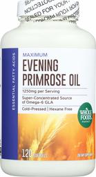 Whole Foods Market, High Potency Evening Primrose Oil 1250mg, 120 ct