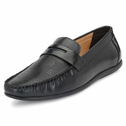 Nubeno Men's Black Loafers-7 UK (41 EU) (1365)