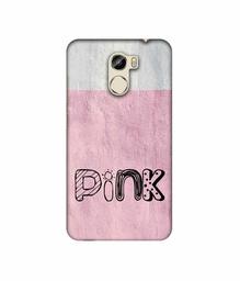 Amazon Brand - Solimo Designer Pink 3D Printed Hard Back Case Mobile Cover for Gionee X1