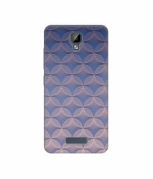 Amazon Brand - Solimo Designer Circle Texture 3D Printed Hard Back Case Mobile Cover for Gionee P7 Max