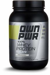 OWN PWR 100% Whey Protein Isolate Powder, Vanilla Ice Cream, 25 G Protein, 2 Pound (28 Servings)