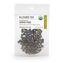 Allegro Tea, Organic Jasmine Pearl, Loose Leaf Tea, 0.4 oz