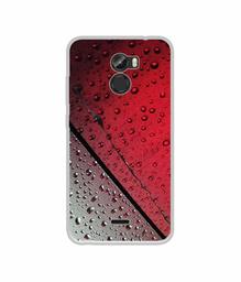 Amazon Brand - Solimo Designer Water Drop On Glass UV Printed Soft Back Case Mobile Cover for Gionee X1