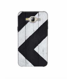 Amazon Brand - Solimo Designer Black Paint Texture on Wood 3D Printed Hard Back Case Mobile Cover for Samsung Galaxy J2 (2016)