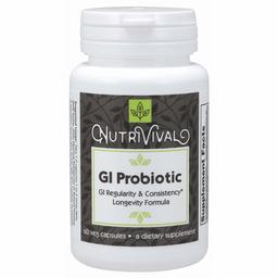 Nutrivival GI Probiotic,60 Veg Capsules