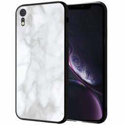 Amazon Brand - Solimo Designer Marble Printed Hard Back Case Mobile Cover for Apple iPhone XR (D218)