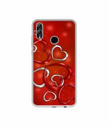 Amazon Brand - Solimo Designer Hearts UV Printed Soft Back Case Mobile Cover for Honor 10 Lite