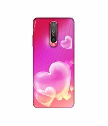 Amazon Brand - Solimo Designer Heart Abstract 3D Printed Hard Back Case Mobile Cover for Poco X2 / Mi Redmi K30