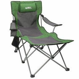 UMI. by Amazon - Chaises de Camping Chaise de Plage Mixte Fauteuil Pliable Porte-Boisson Sac de Transport