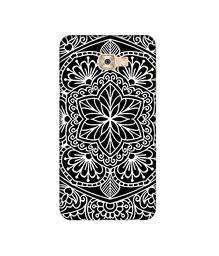 Amazon Brand - Solimo Designer Rangolis 3D Printed Hard Back Case Mobile Cover for Samsung Galaxy C7 Pro