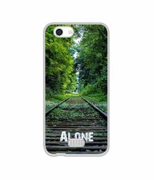 Amazon Brand - Solimo Designer Alone UV Printed Soft Back Case Mobile Cover for Lyf C451