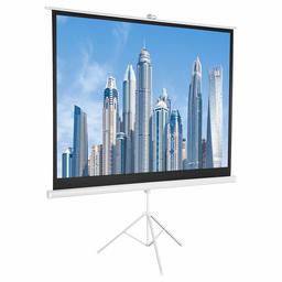 AmazonBasics 4:3 Portable Projector Screen - 100 Inch, White