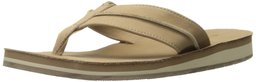 206 Collective Amazon Brand Men's Elliott Flip Flop, Tan, 8 D US