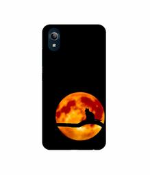 Amazon Brand - Solimo Designer Dark Black Cat 3D Printed Hard Back Case Mobile Cover for Vivo Y91i