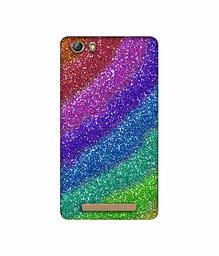 Amazon Brand - Solimo Designer Multicolor Sparkle 3D Printed Hard Back Case Mobile Cover for Gionee Marathon M5 lite