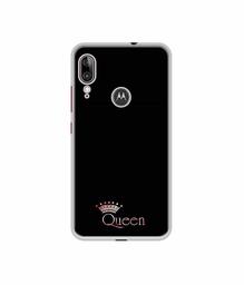 Amazon Brand - Solimo Designer Queen UV Printed Soft Back Case Mobile Cover for Motorola Moto E6s