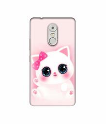 Amazon Brand - Solimo Designer Babby Kitty 3D Printed Hard Back Case Mobile Cover for Lenovo K6 Note