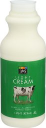 365 Everyday Value, Light Cream, Pint, 16 oz