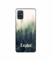 Amazon Brand - Solimo Designer Explor 3D Printed Hard Back Case Mobile Cover for Samsung Galaxy A51