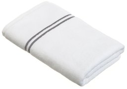 Pinzon 700-Gram Hotel Stitch Hand Towel, Silver Grey