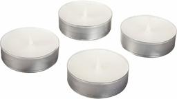 AmazonBasics Unscented Tealight Candles, 200-Pack