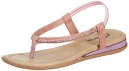 Flavia Women's Nude Fashion Sandals-7 UK (39 EU) (8 US) (FL/232/NUD)