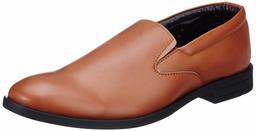 Amazon Brand - Symbol Men's Tan Synthetic Formal Shoes - 8 UK (AZ-KY-93A)