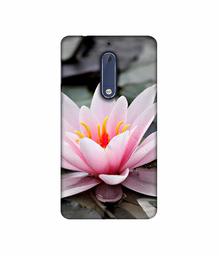 Amazon Brand - Solimo Designer Lotus 3D Printed Hard Back Case Mobile Cover for Nokia 5